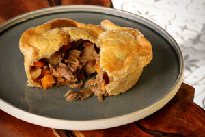 Duck & Sweet Potato Pot Pie